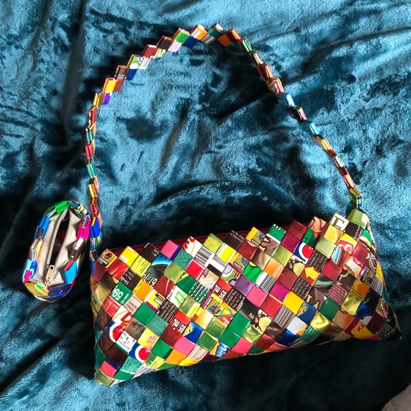 Handbags - Colorful Wrapper Purse With matching Coin Purse